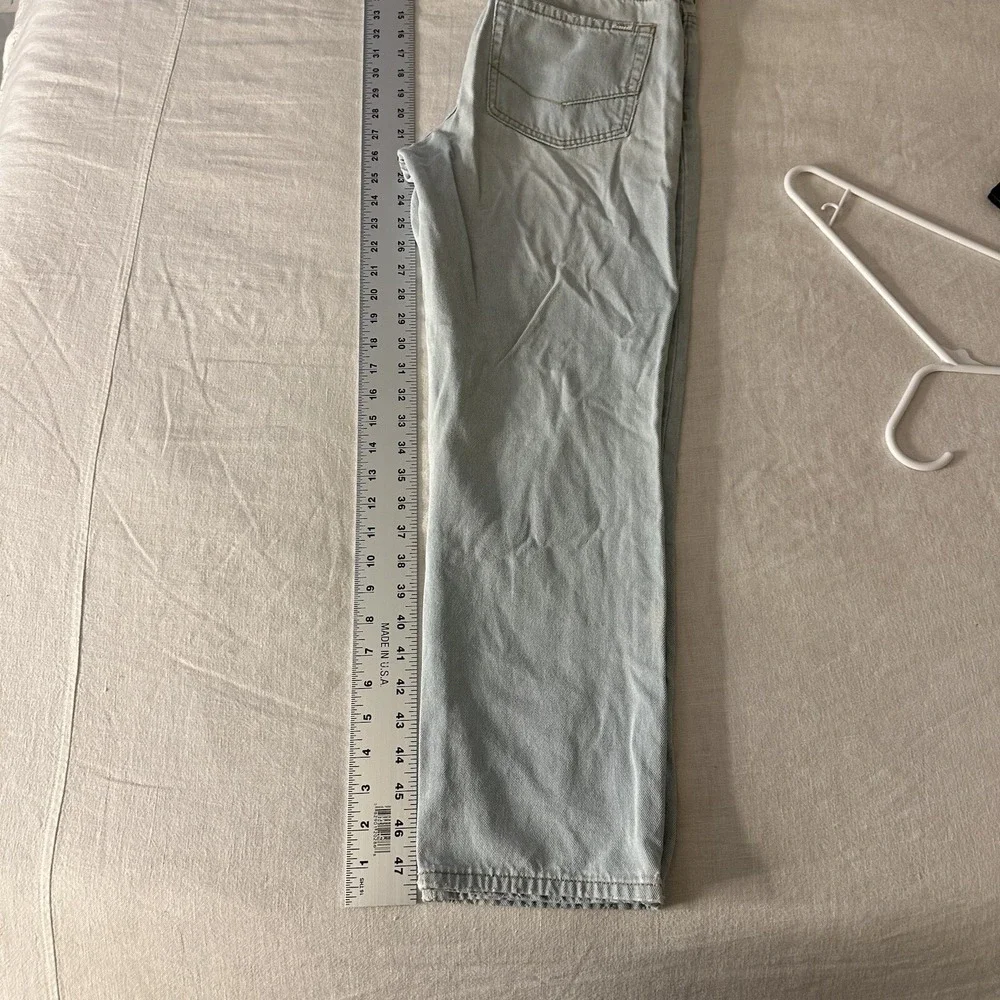 Vans‎ Straight Leg Jeans Light Wash Women's 7 / 28 Blue Pants